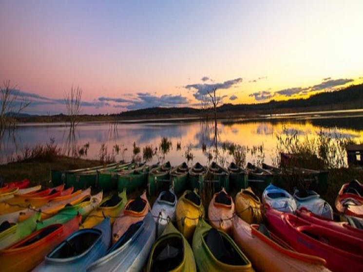 Canoeing & Kayaking at Lake Keepit Sport and Recreation Centre