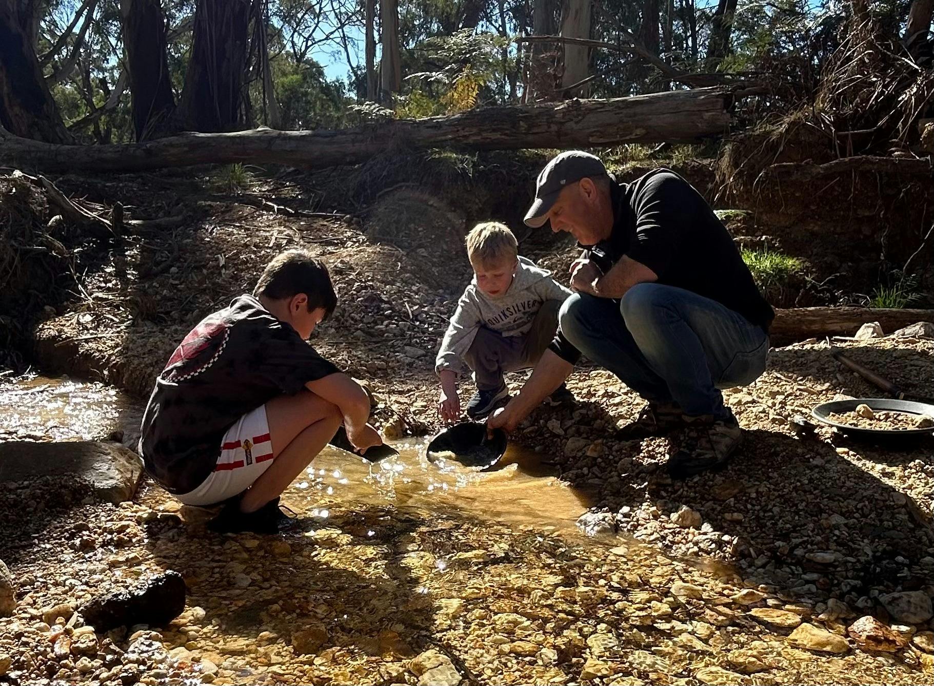 MINELAB Detector Hire at Gold Ballarat Prospecting Equipment - Gold Panning