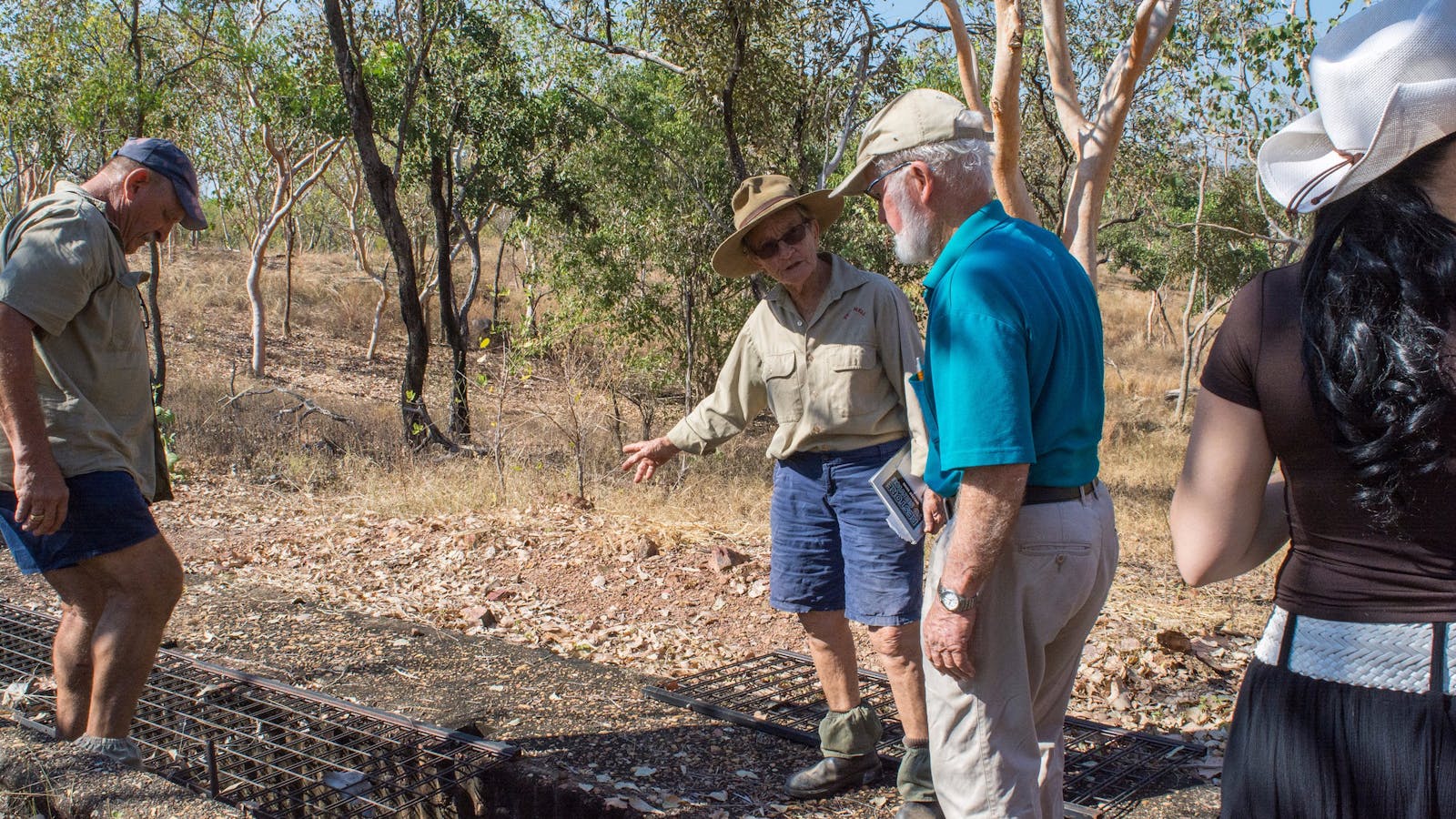 World War II Tour at Pell Airstrip