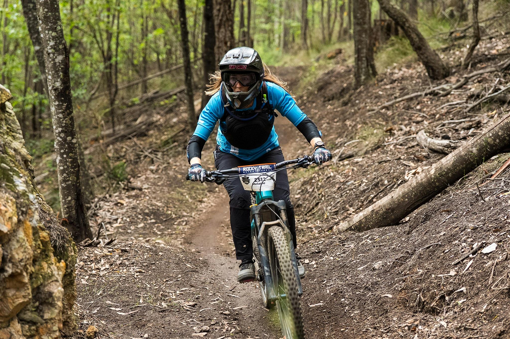 Racer on MTB Trail