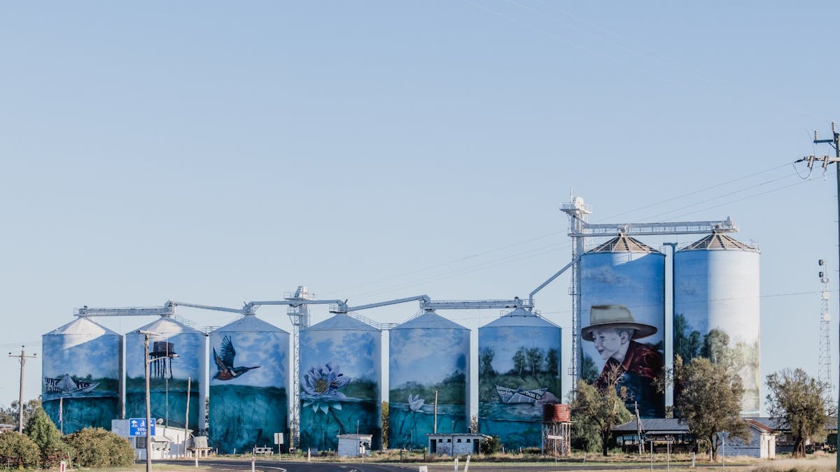 GrainCorp Silos at Yelarbon