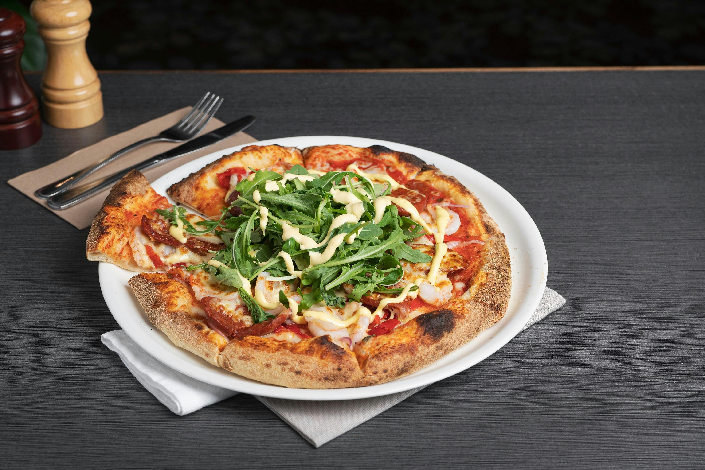 Woodfired pizza