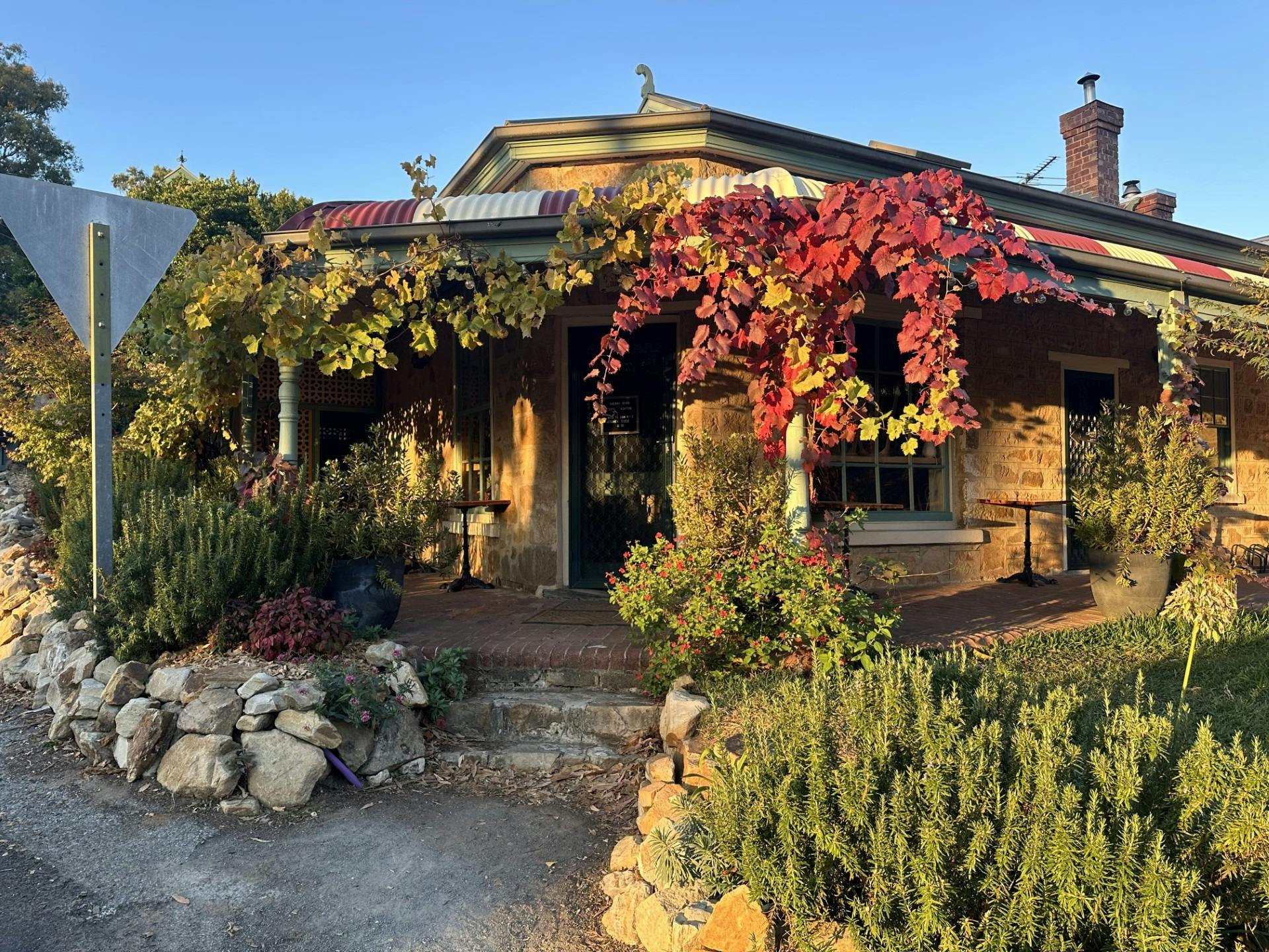 Cafe in Autumn