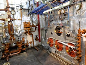 HMAS Castlemaine Museum Ship Boiler Room
