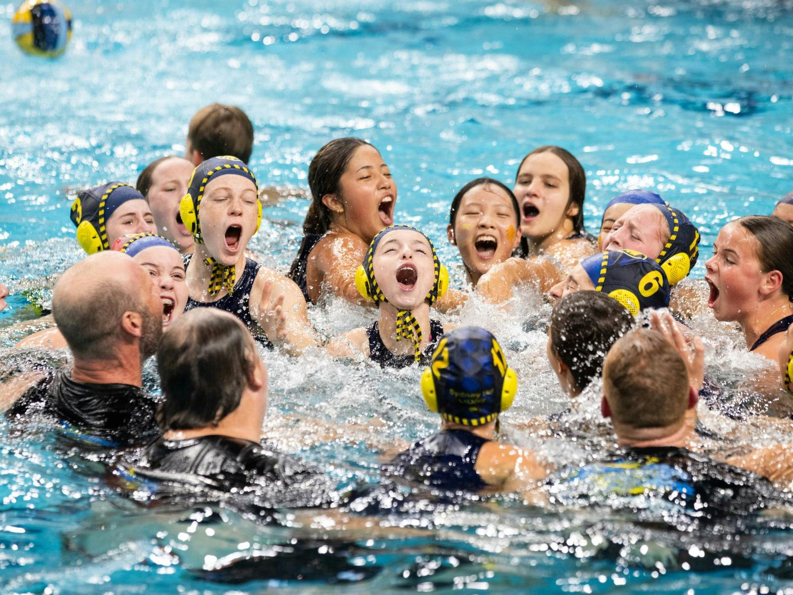 Sydney Uni Winning celebrating victory at 2026 AYWPC