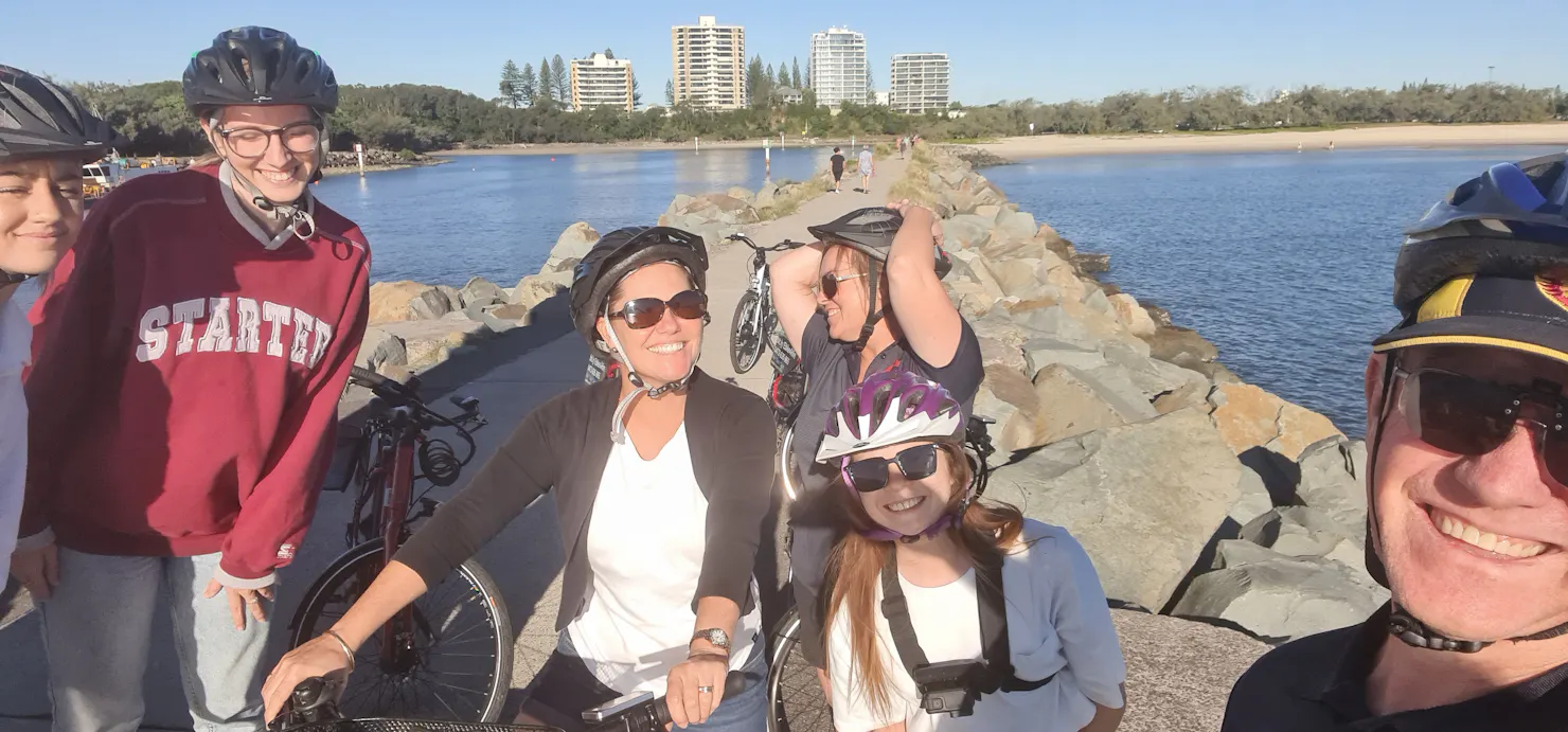 Smiles Mooloola spit Rock Wall