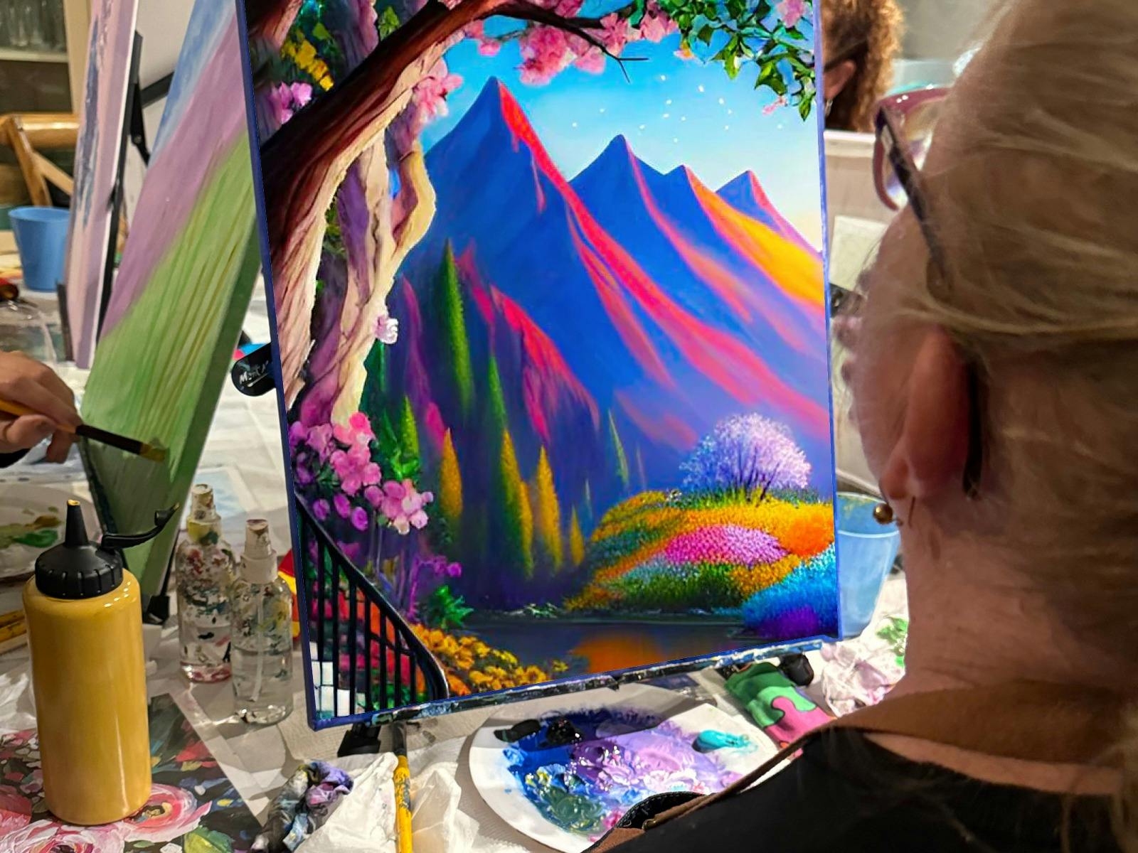 Paint and Sip - Day Night Landscapes
