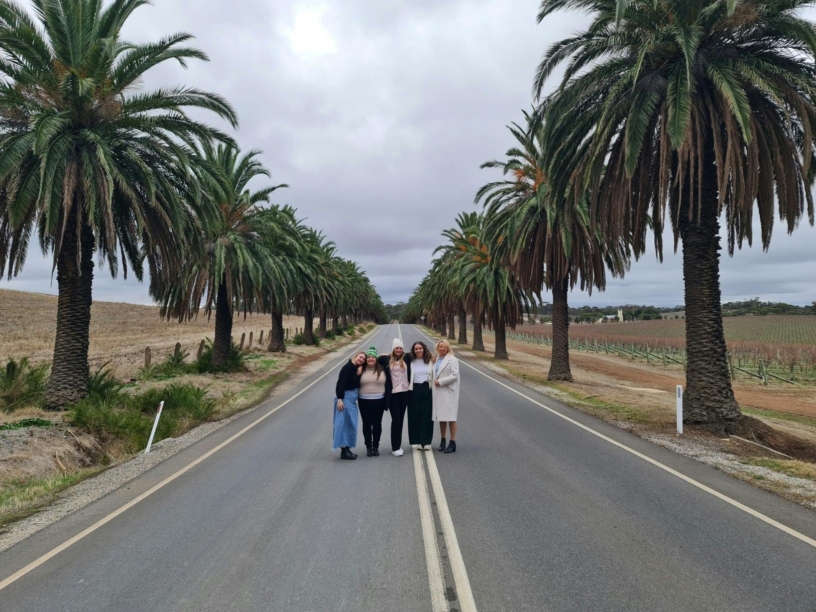 The classic Barossa photo with Palm Trees