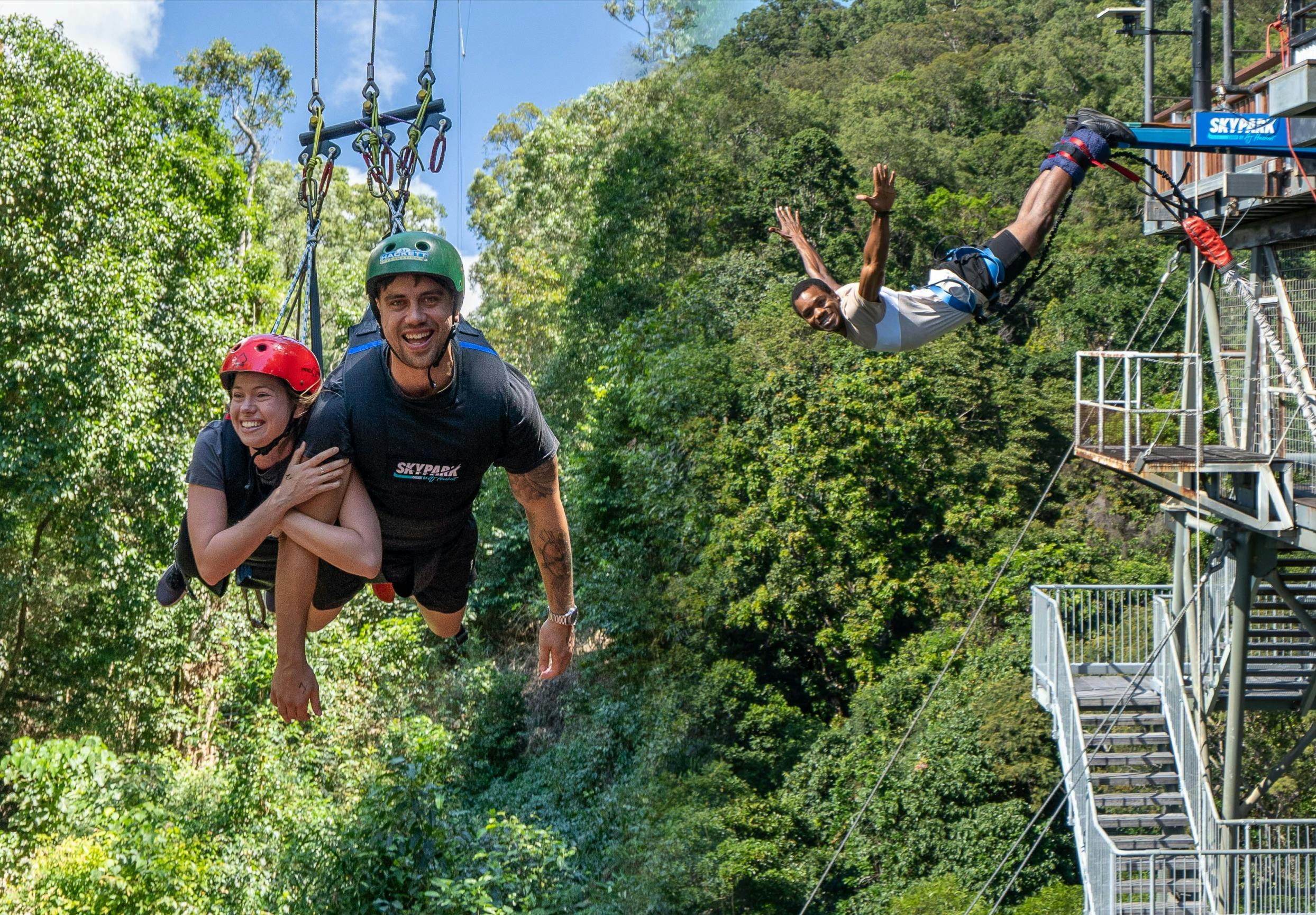 Bungy and Giant Swing Combo