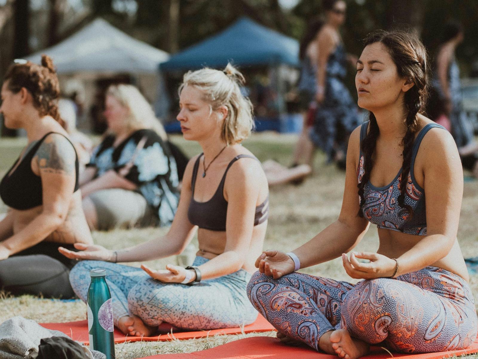 Yoga at Seven Sisters Festival