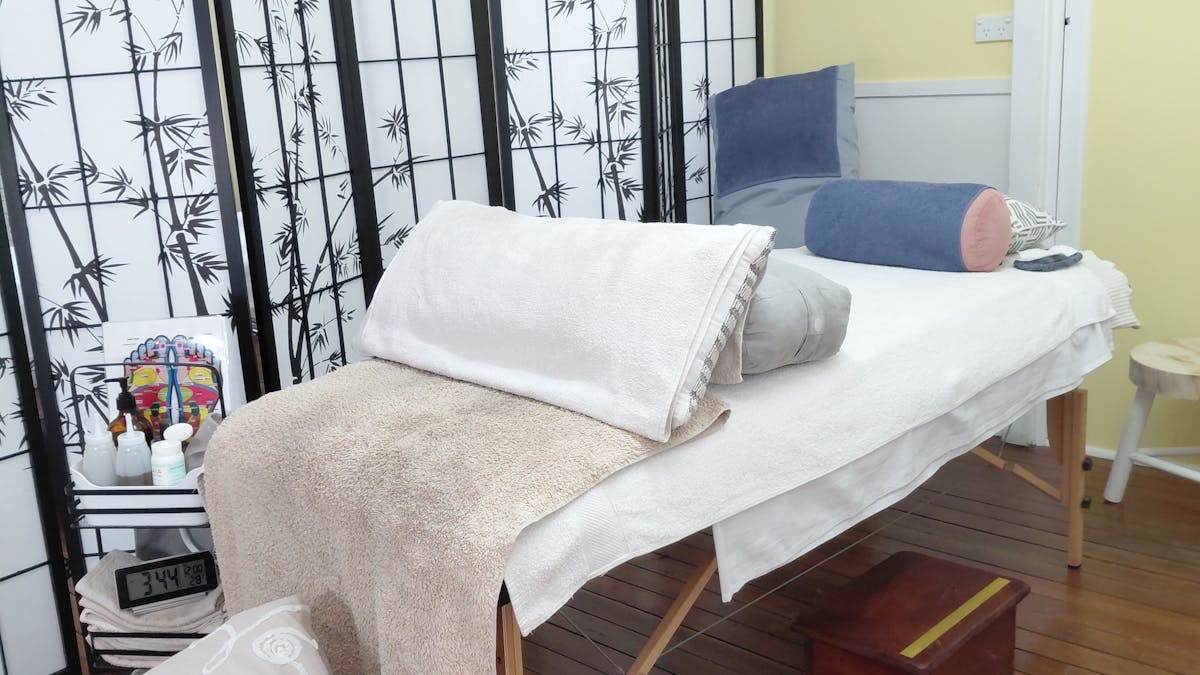 Hand & foot treatment options in the  reflexology room.  Support your physical & emotional wellness.