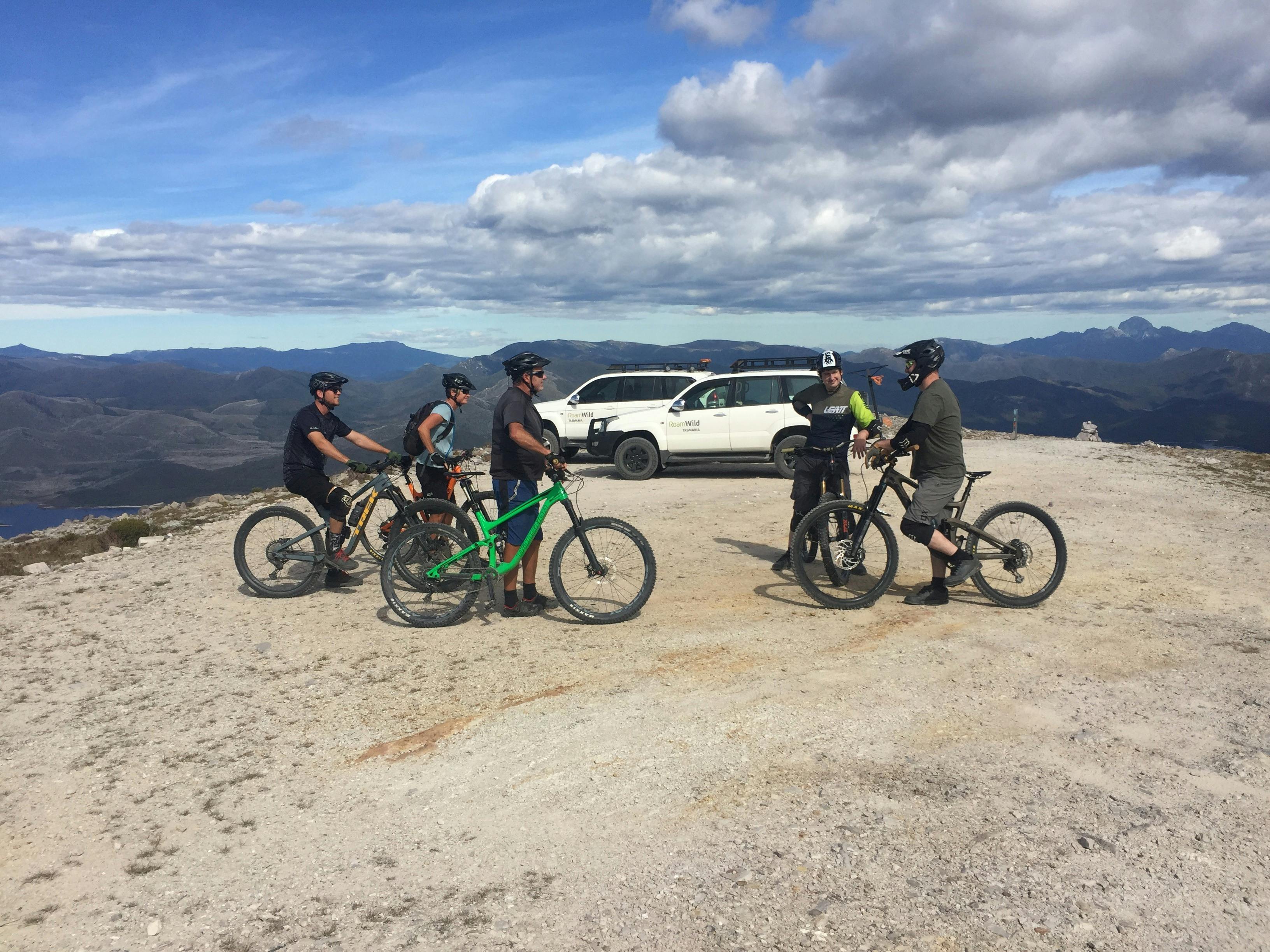 MTB Trail Head Mt Owen Queenstown Tas