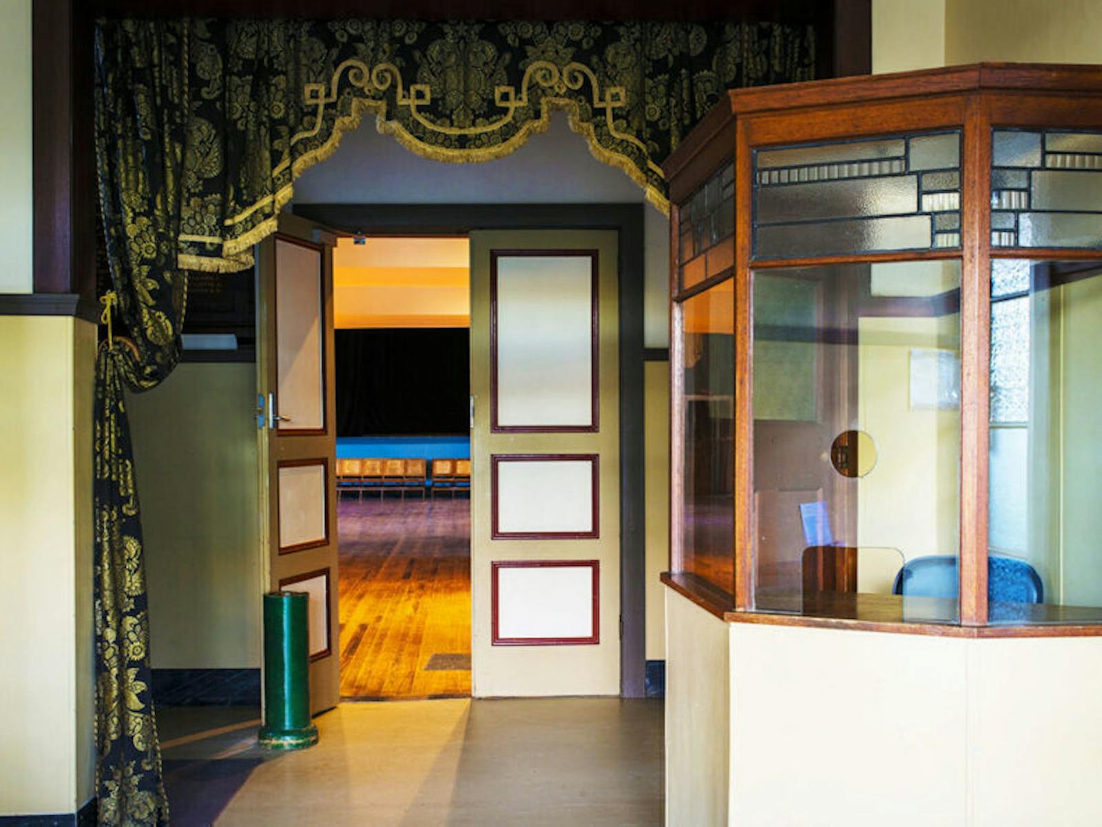 Entry and Ticket Booth for the Main Hall