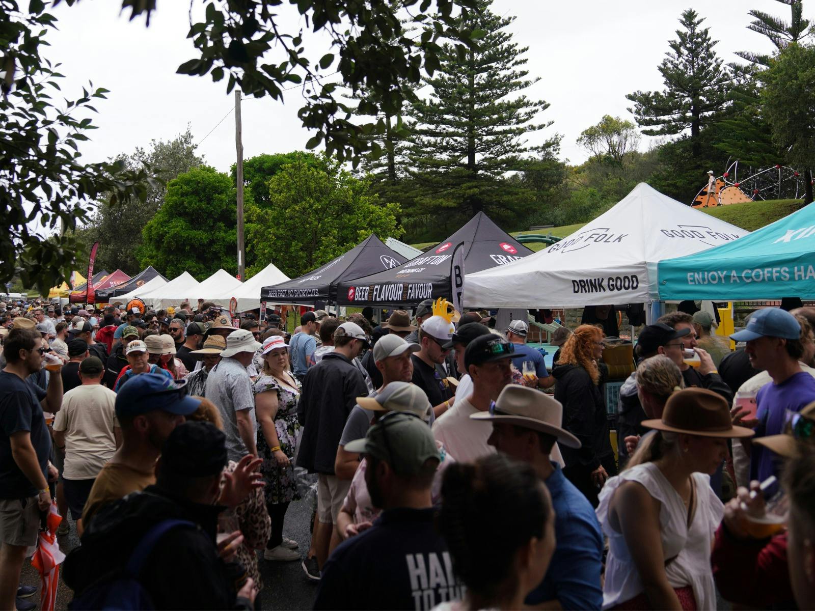 People at newcastle beer fest