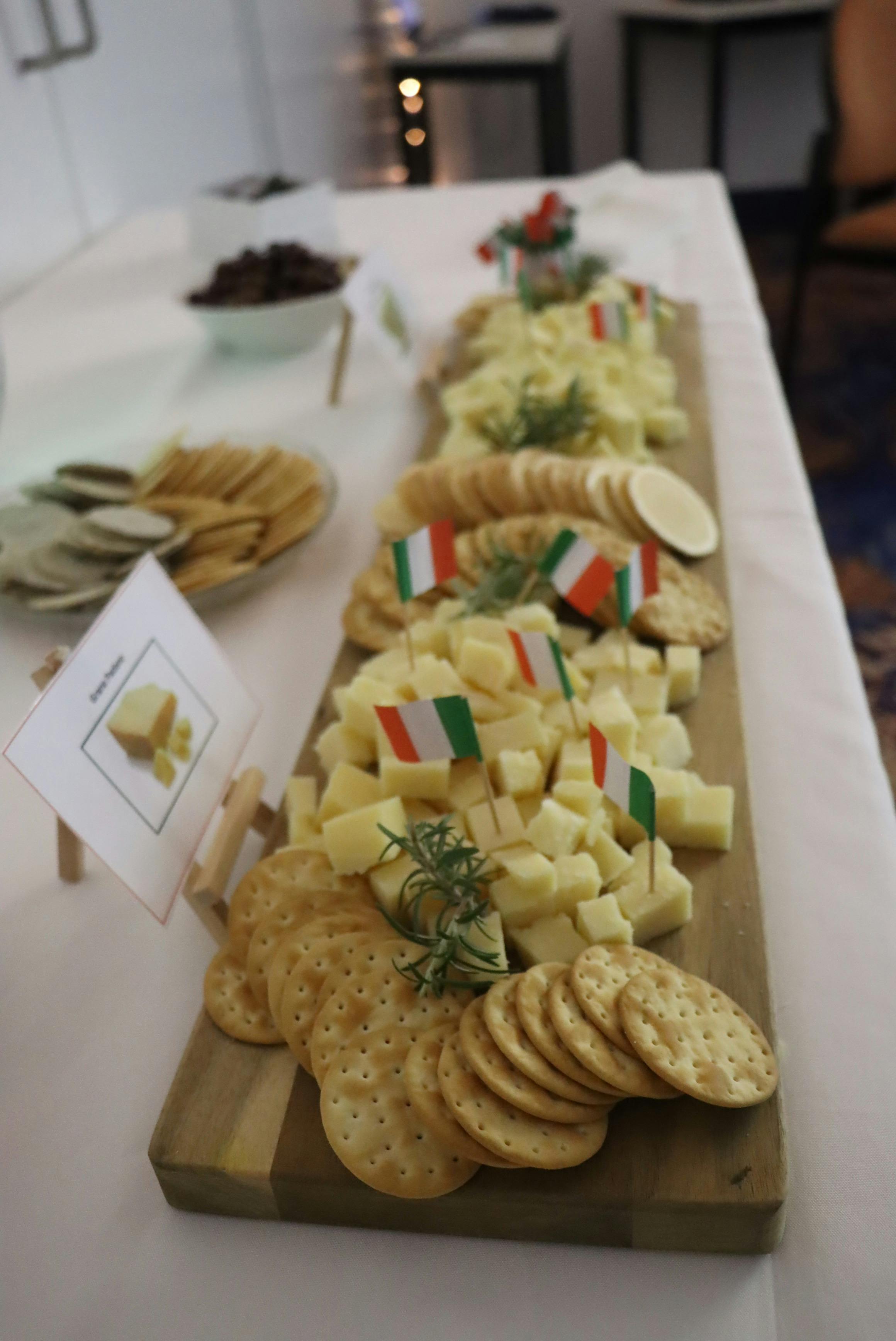 Platter of Italian Cheese