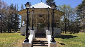 Rotunda at Jubilee Park, part of the Tenterfield Soundtrail Walk