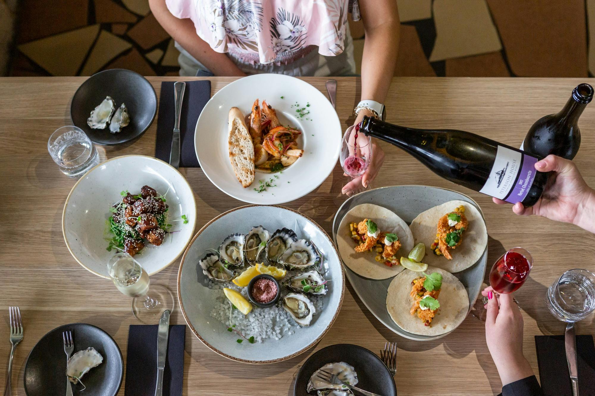 Lunch at Restaurant Cuvee