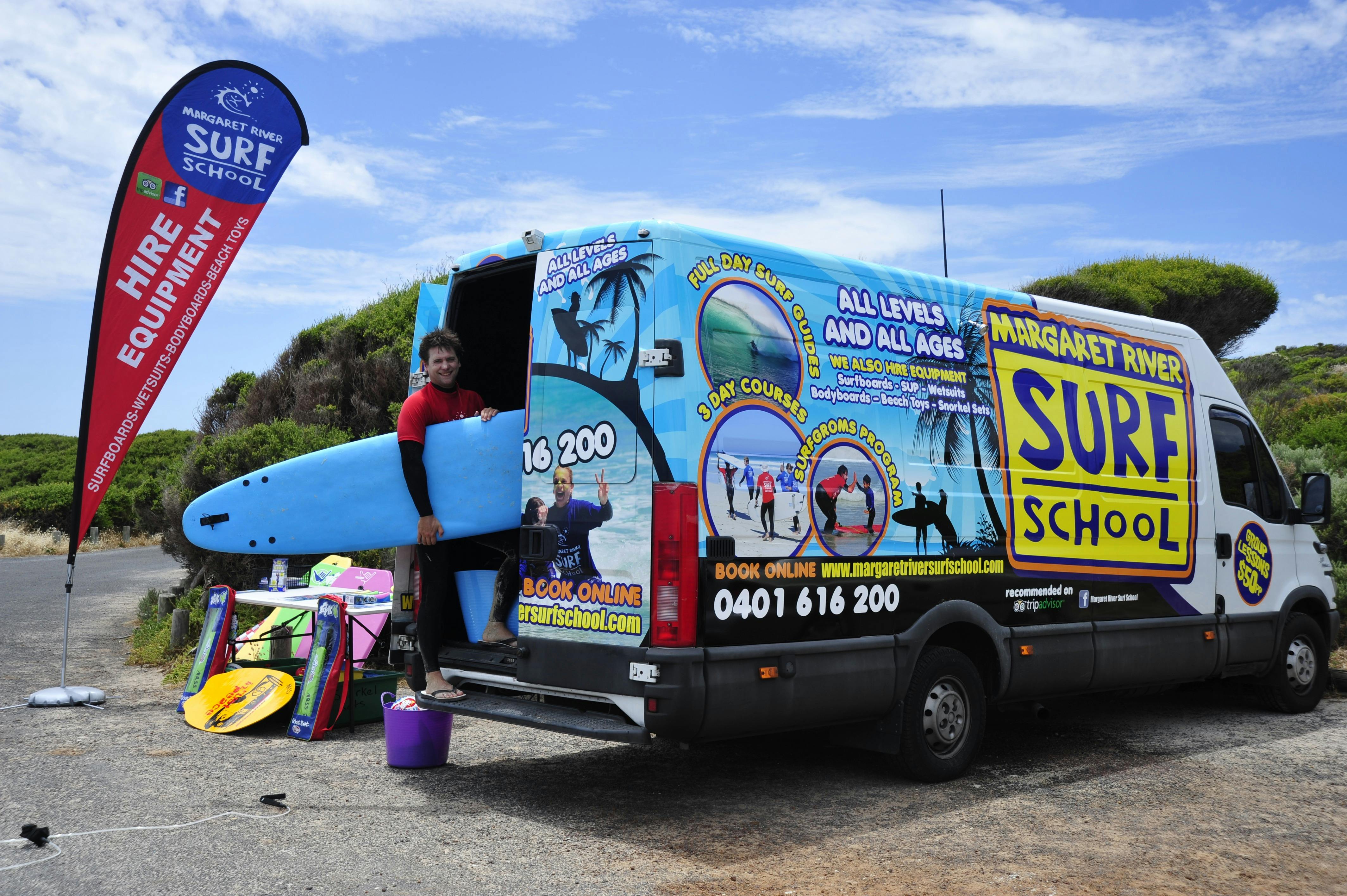 Margaret River Surf School, Margaret River, Western Australia