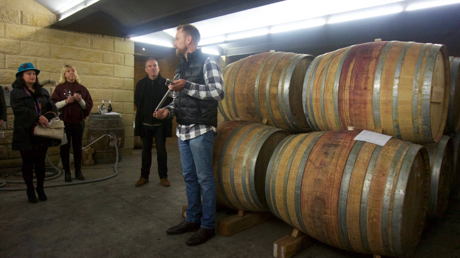 Barrel Room Tasting with Winemaker at Ocean Eight