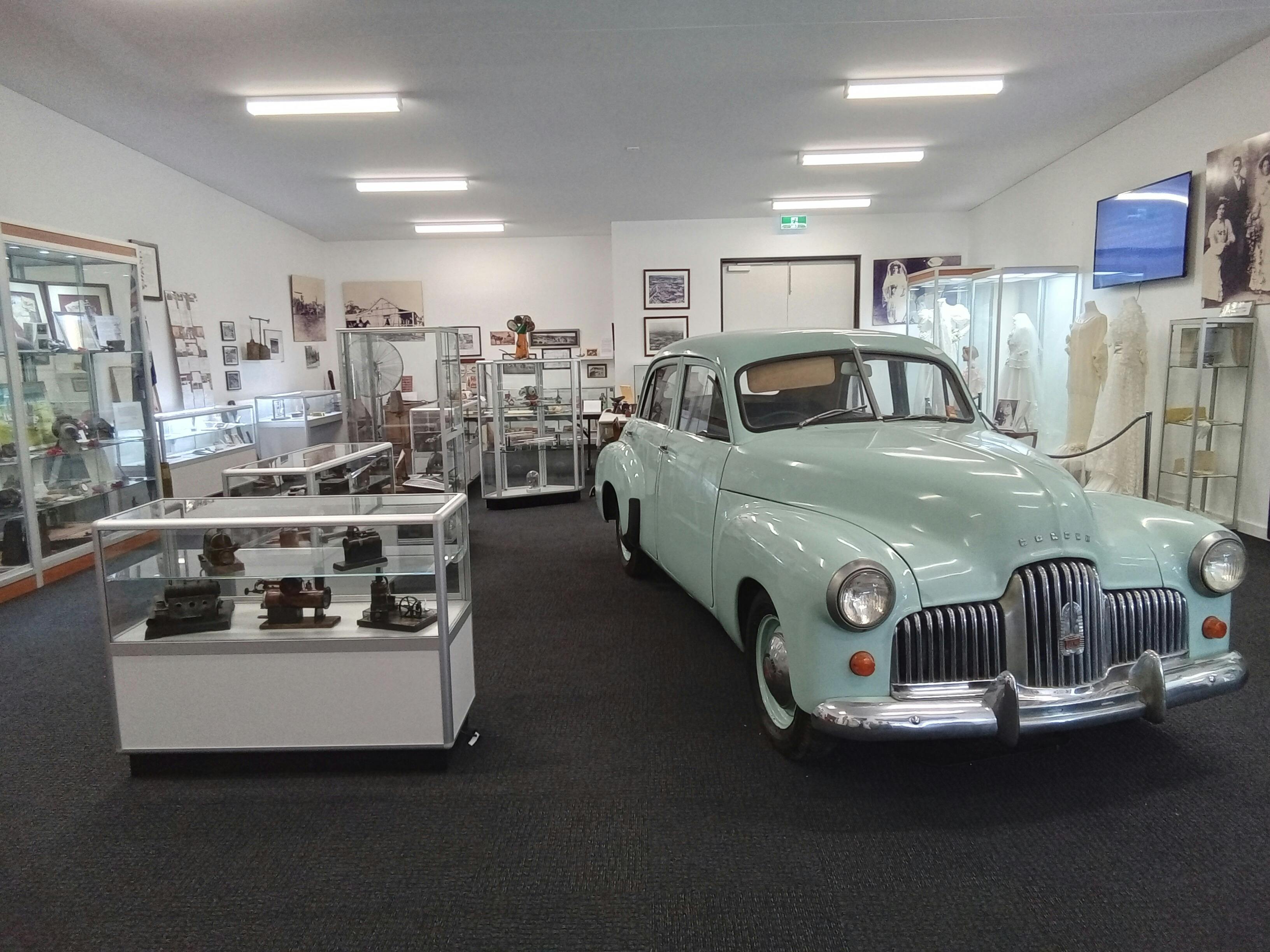 Museum main display area