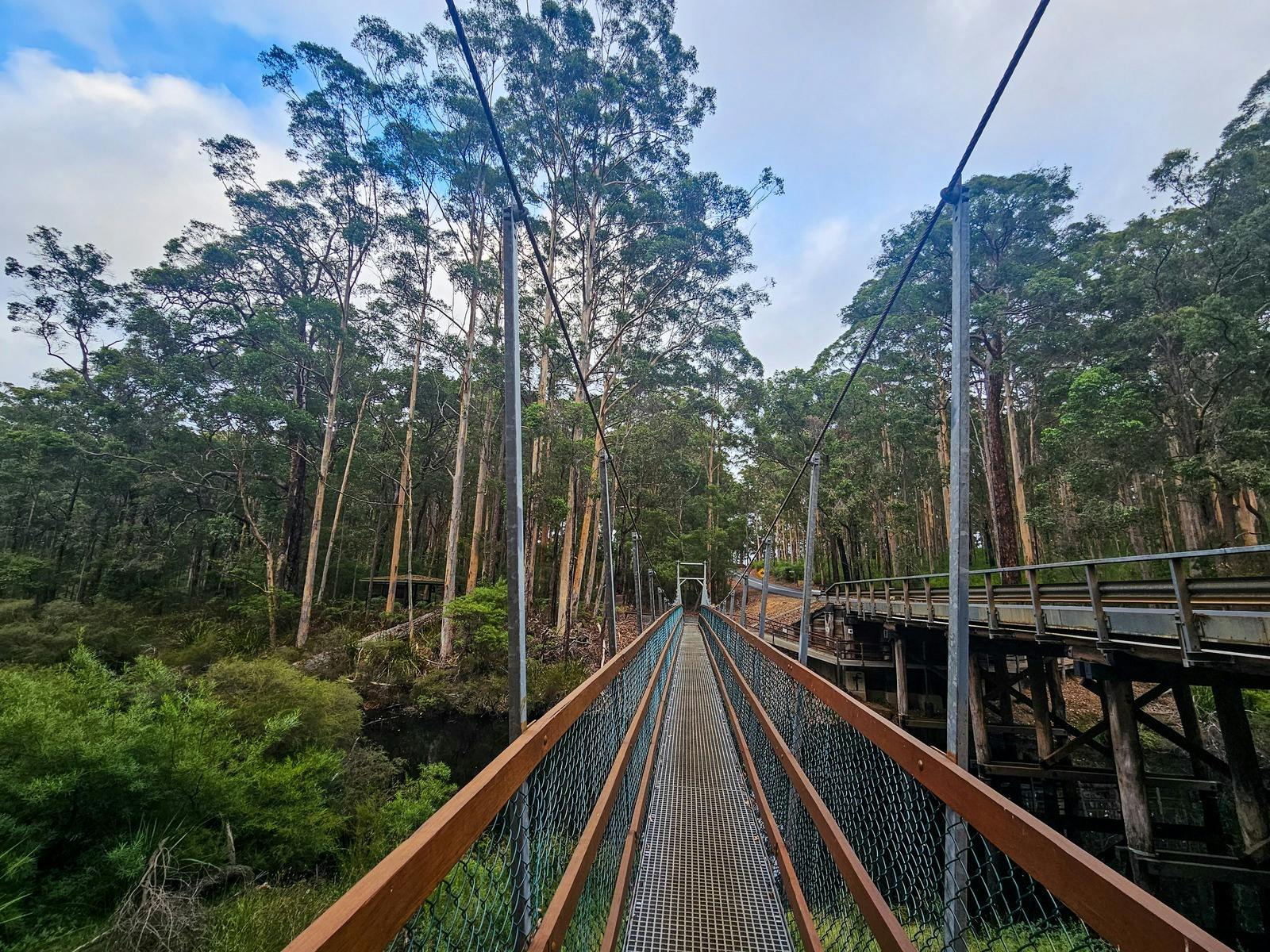 Donnelly River Suspension Bridge