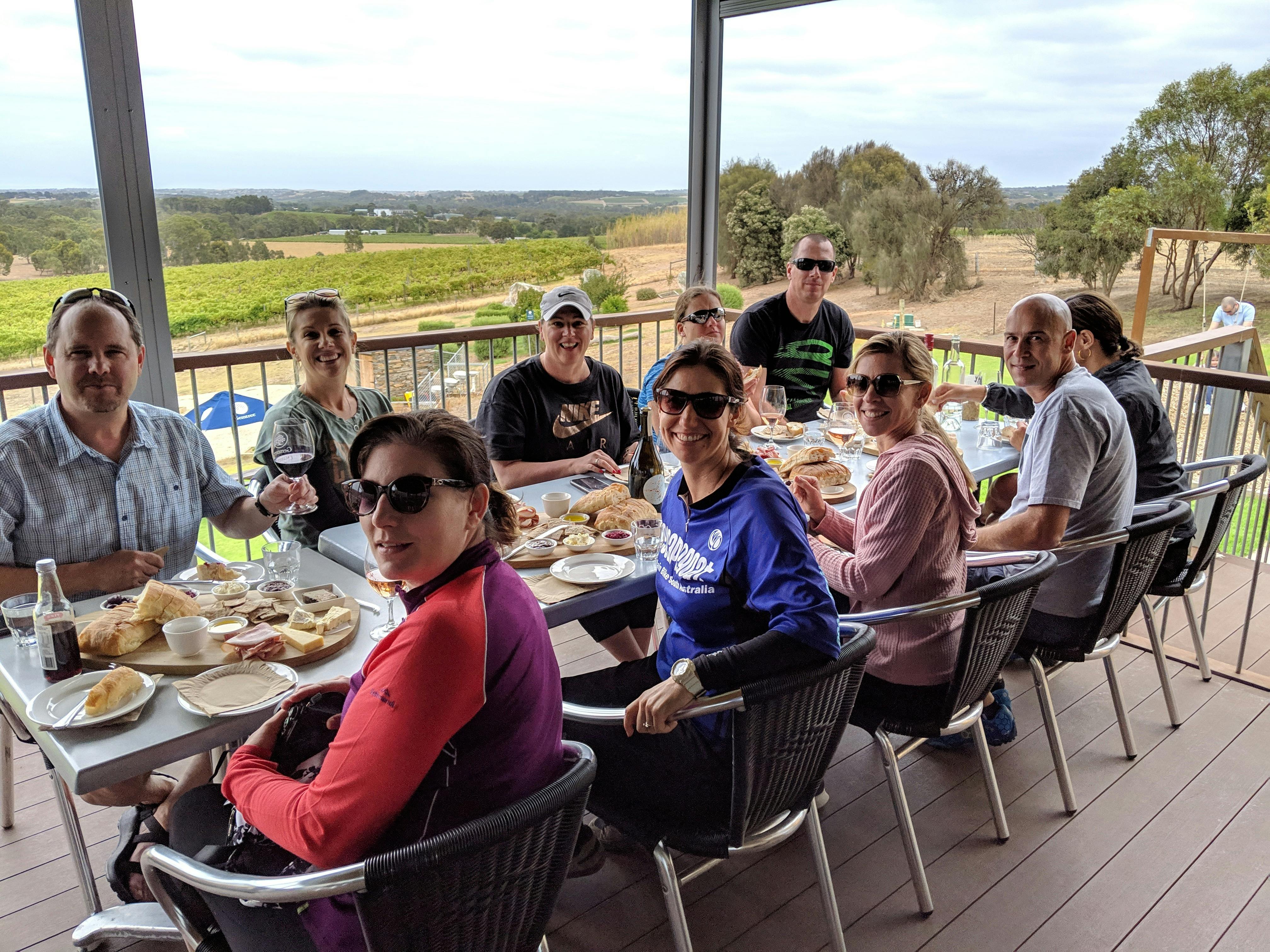 a lovely lunch venue and wine tastings