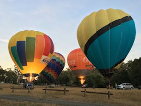 Hot air ballooning Daylesford