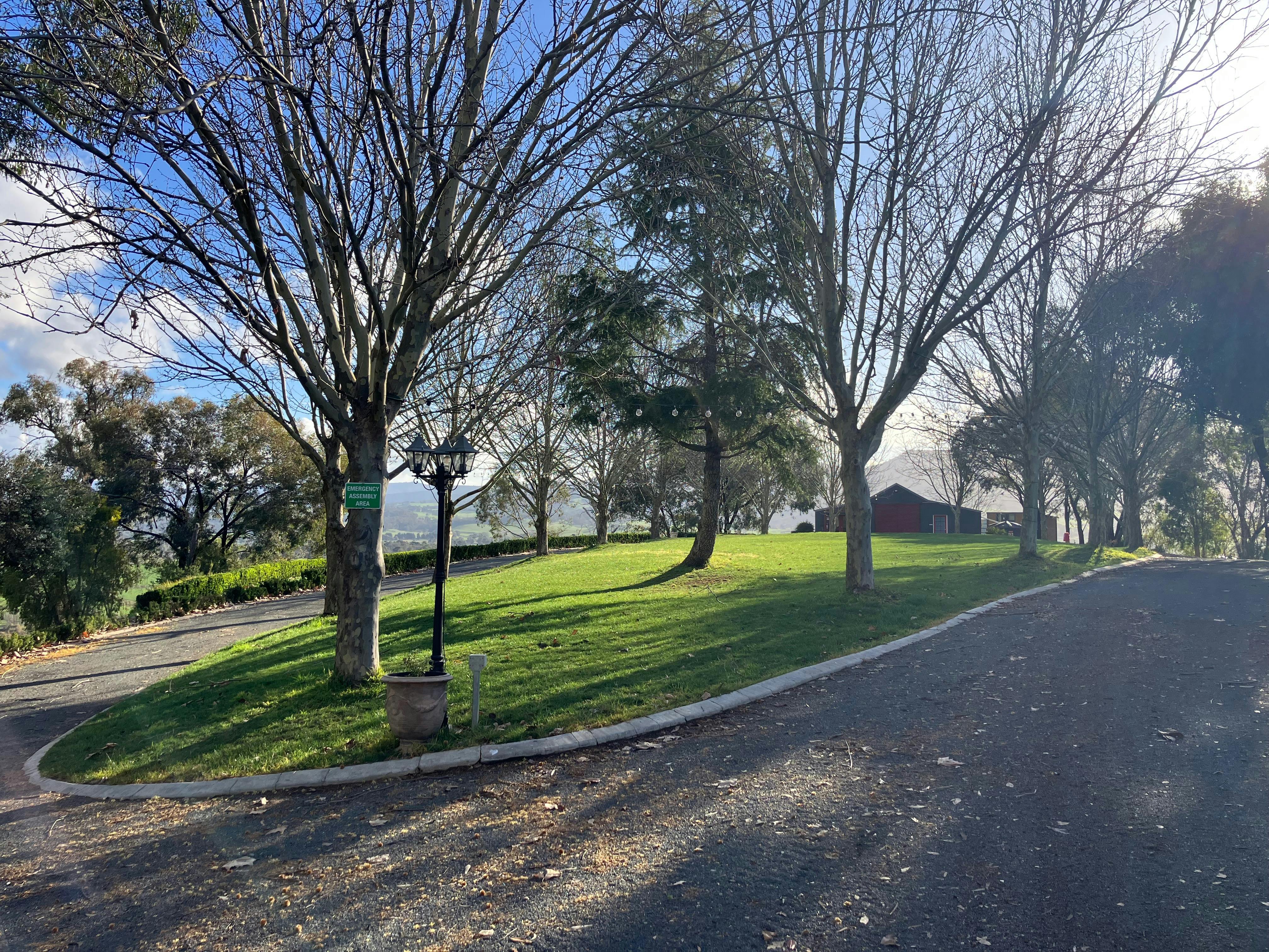 Alternative view of opposite side of main event arena