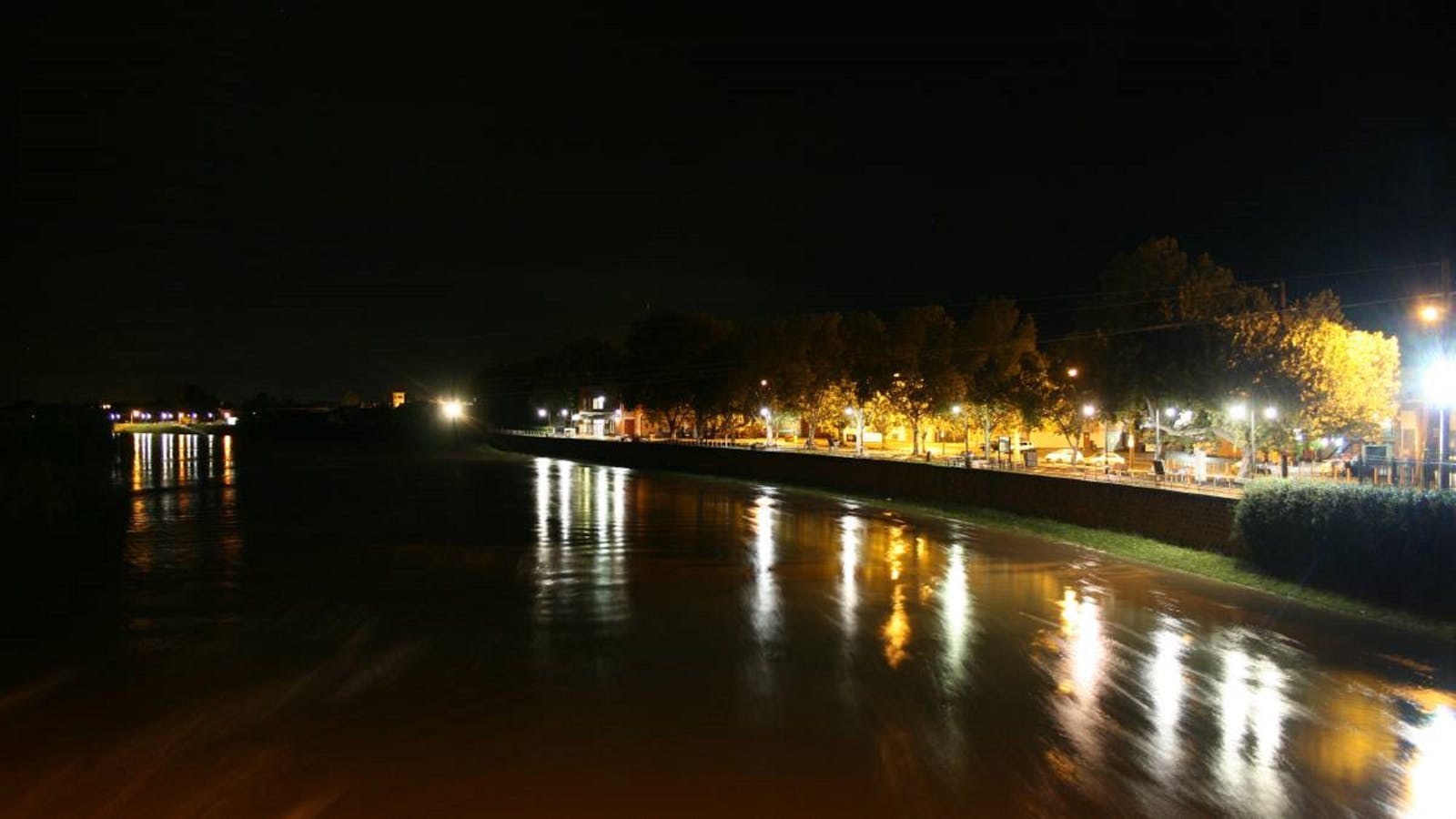 River at Night Time