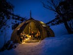 Snow camping near Guthega in Kosciuszko National Park