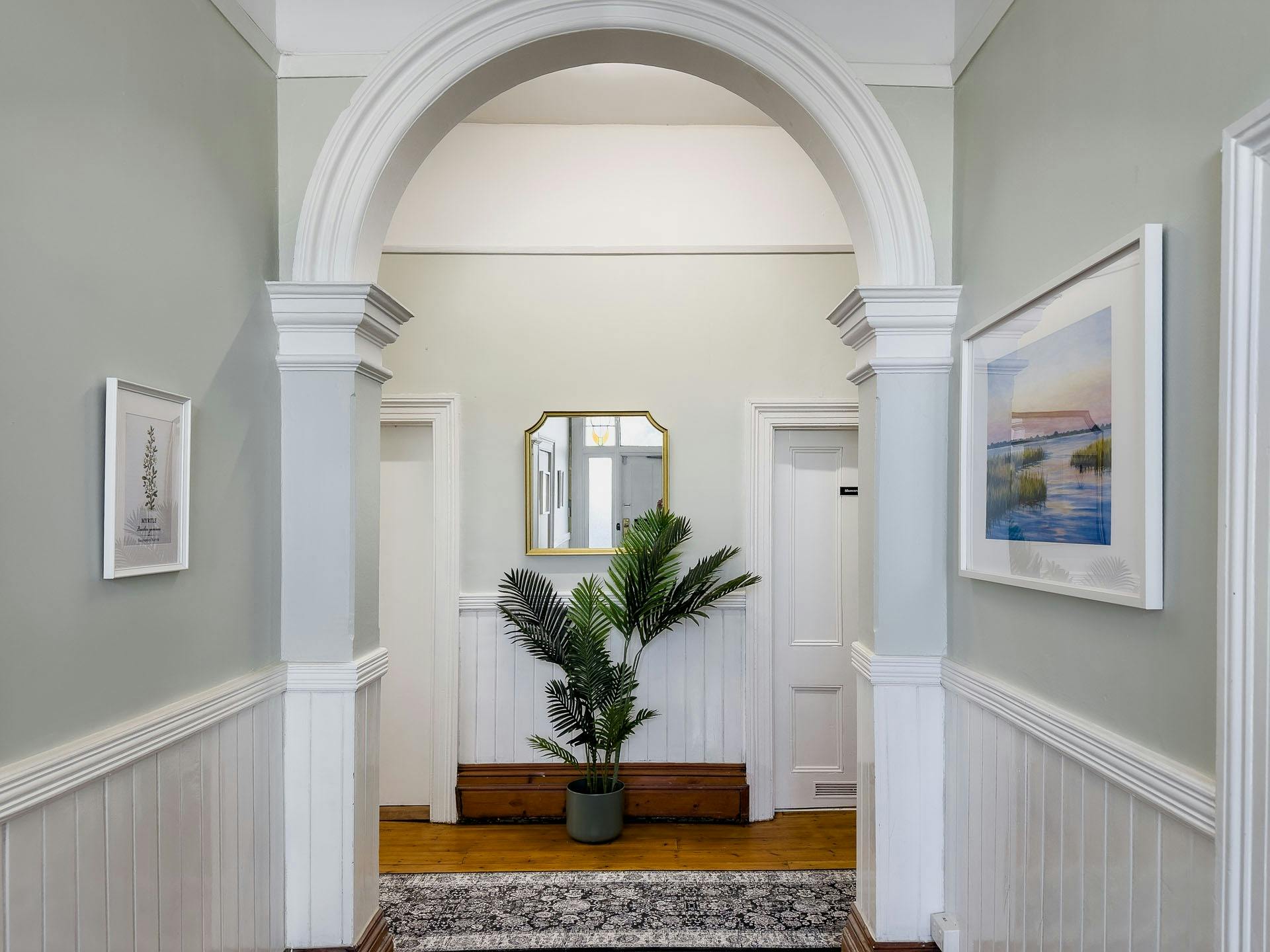 Ground floor hallway