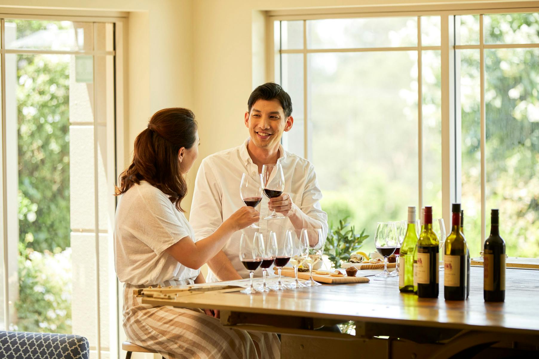 Romantic wine tasating for two at Tulloch Wines, Hunter Valley