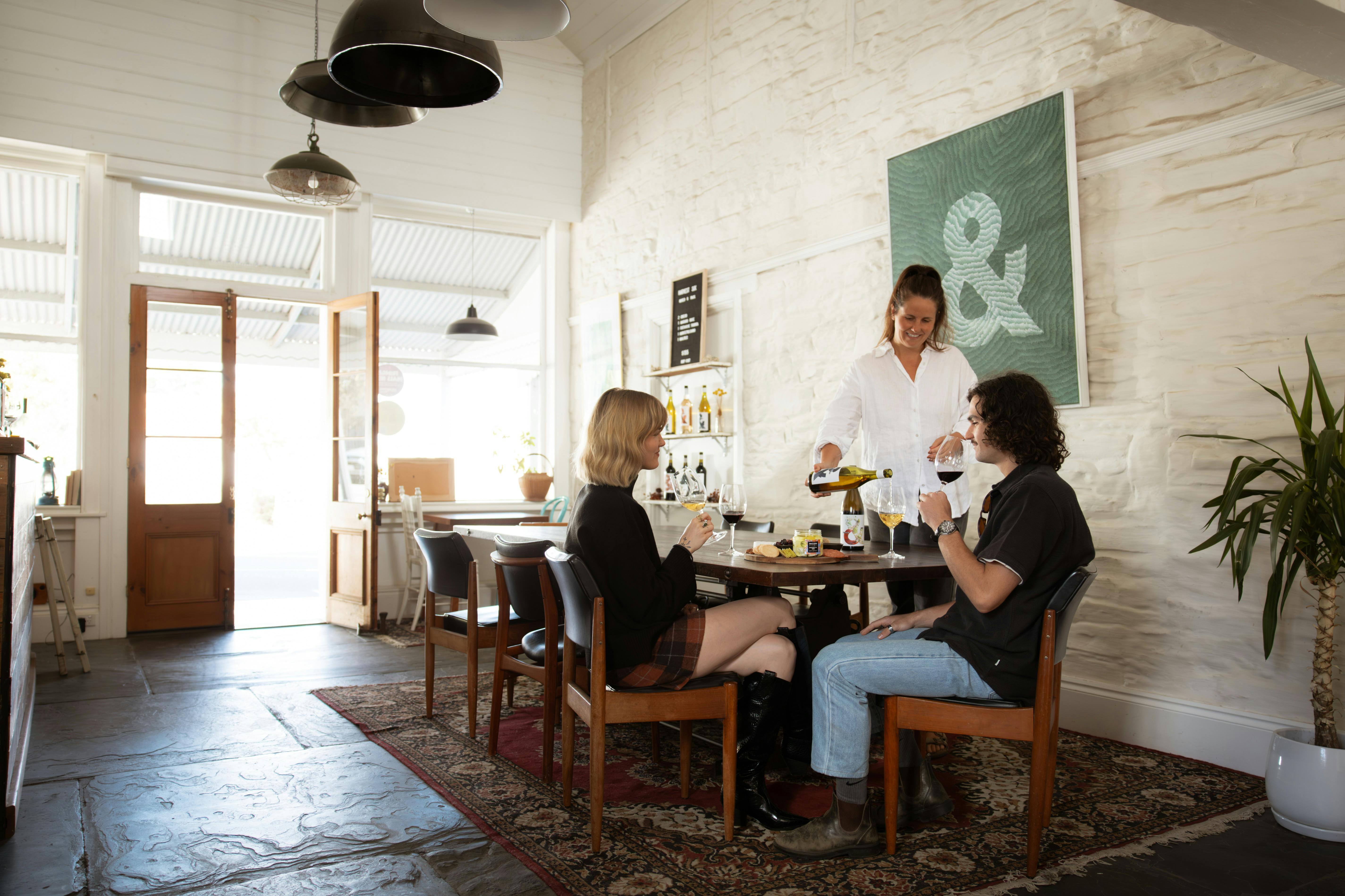 Tasting in Cellar Door
