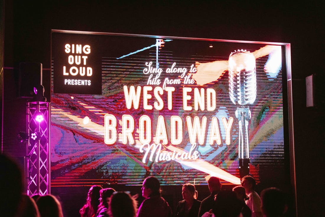 SingOutLoud Presents: West End Vs Broadway Hits At Plant 4 Bowden