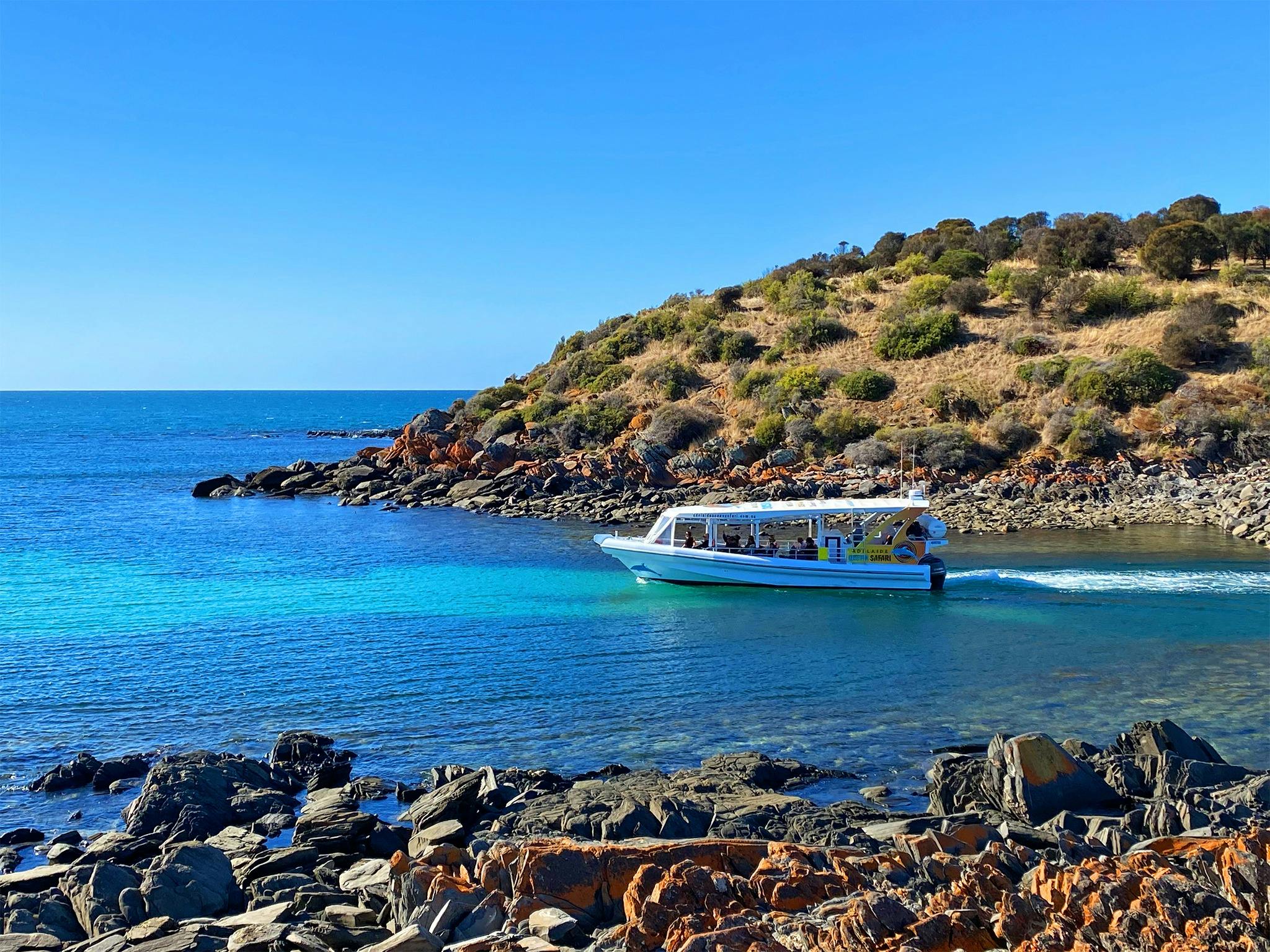 32-seater vessel 'Force of Nature' cruises out of Christmas Cove Marina