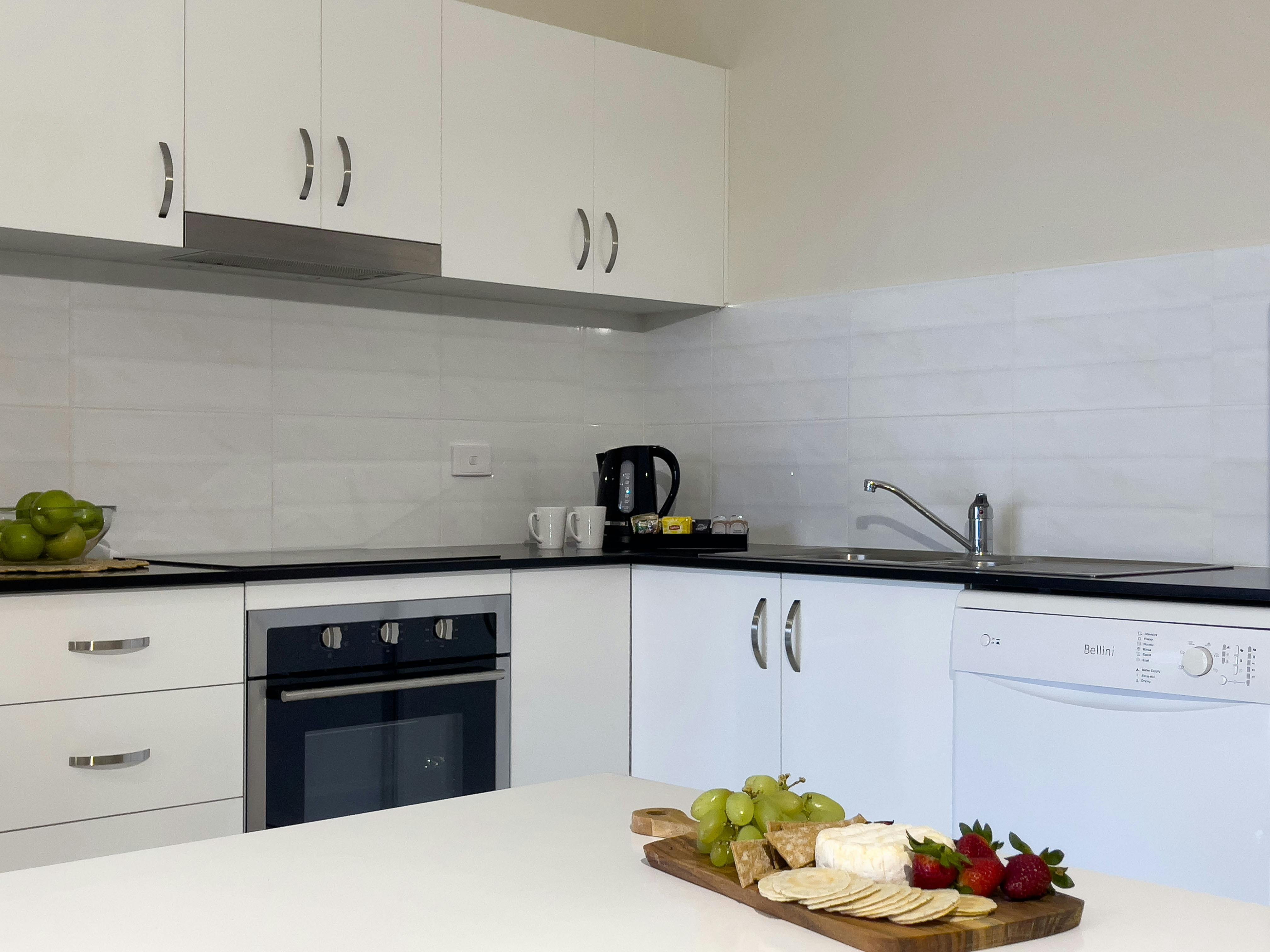 Self-Contained Apartment Kitchen