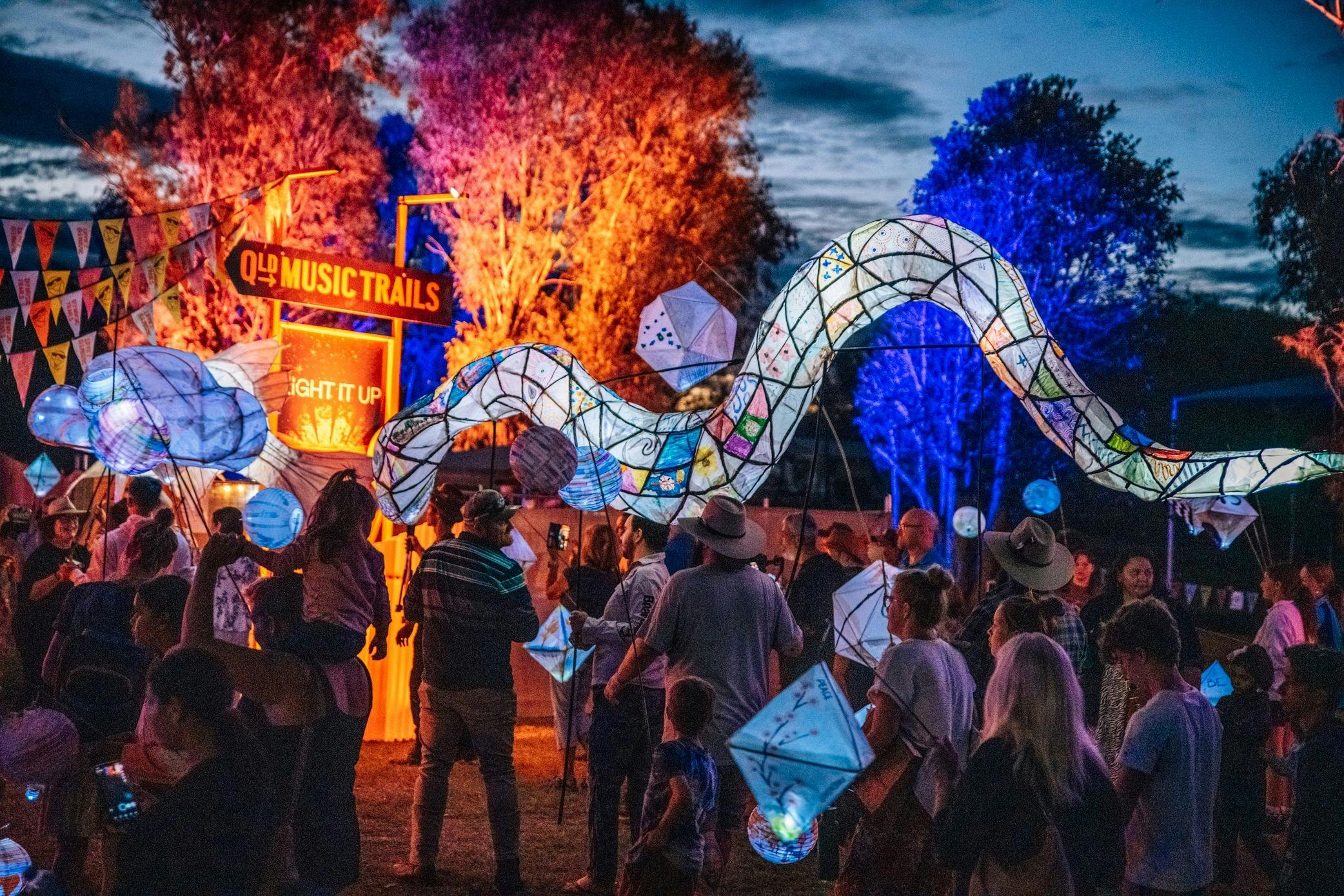 Outback River Lights Festival