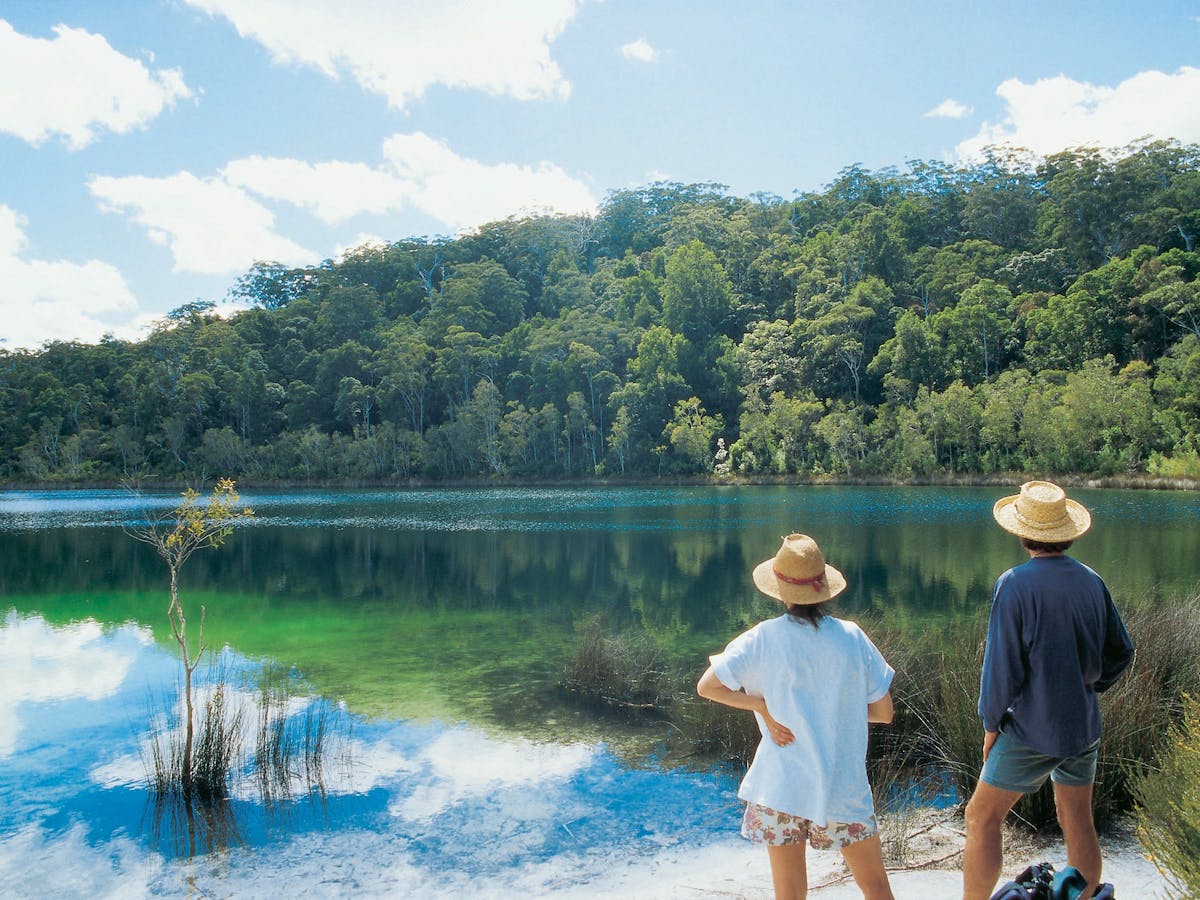 Basin Lake Fraser Island