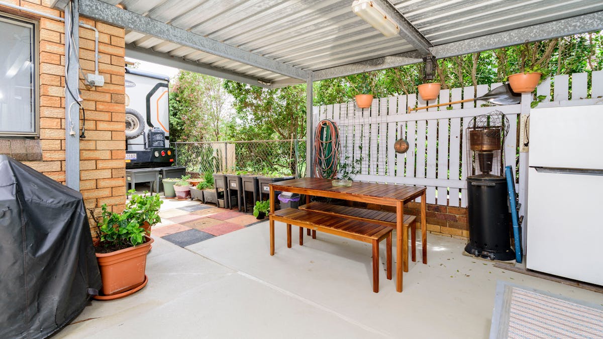Patio area