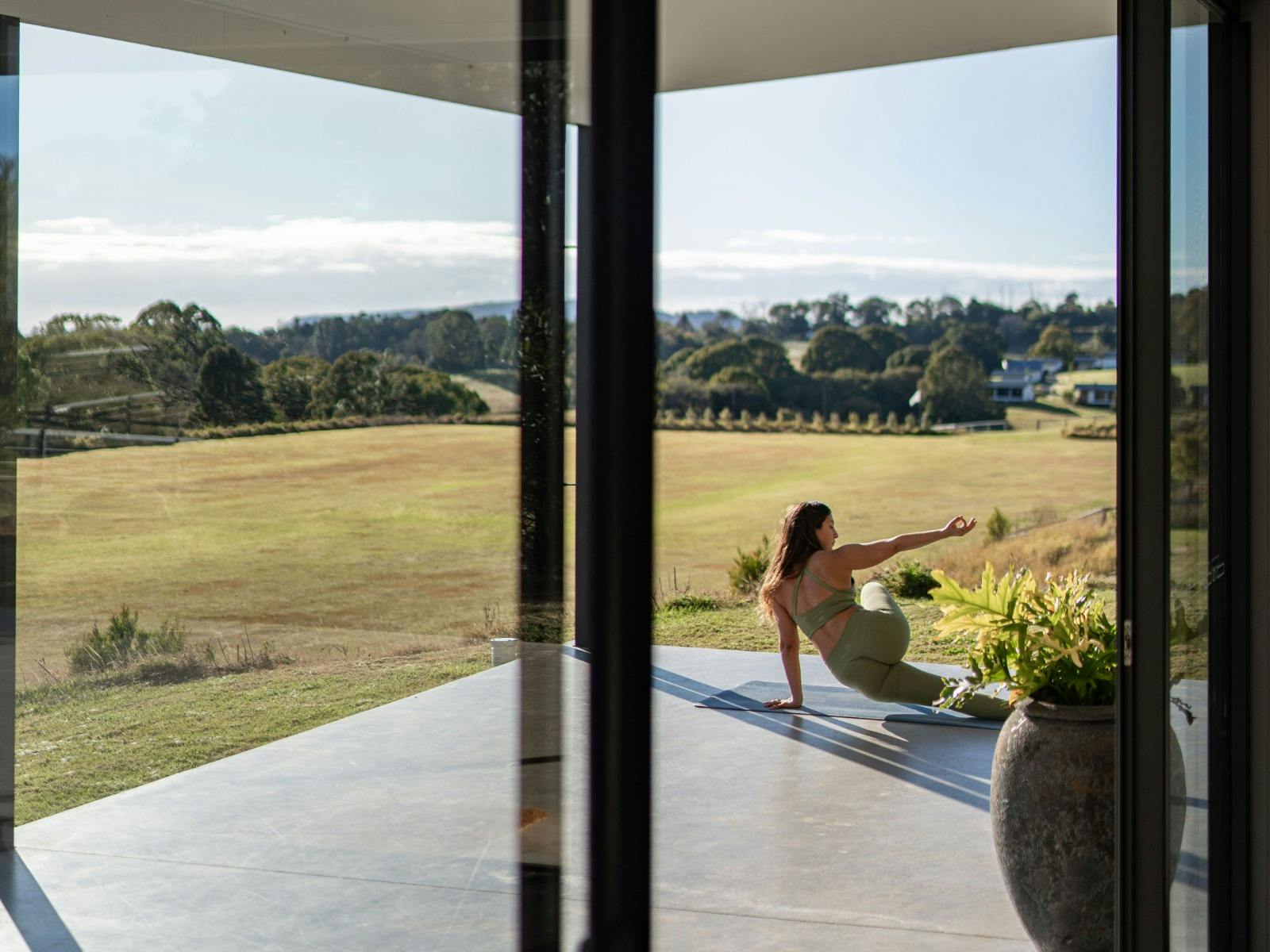 Yoga at Beechmont Wellness Retreat