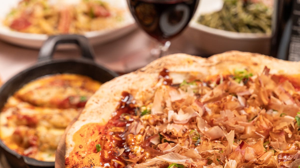 Okonomiyaki Pizza