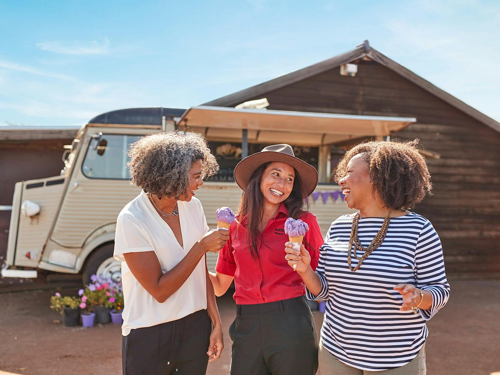 Bridestowe Lavender Estate Ice Cream