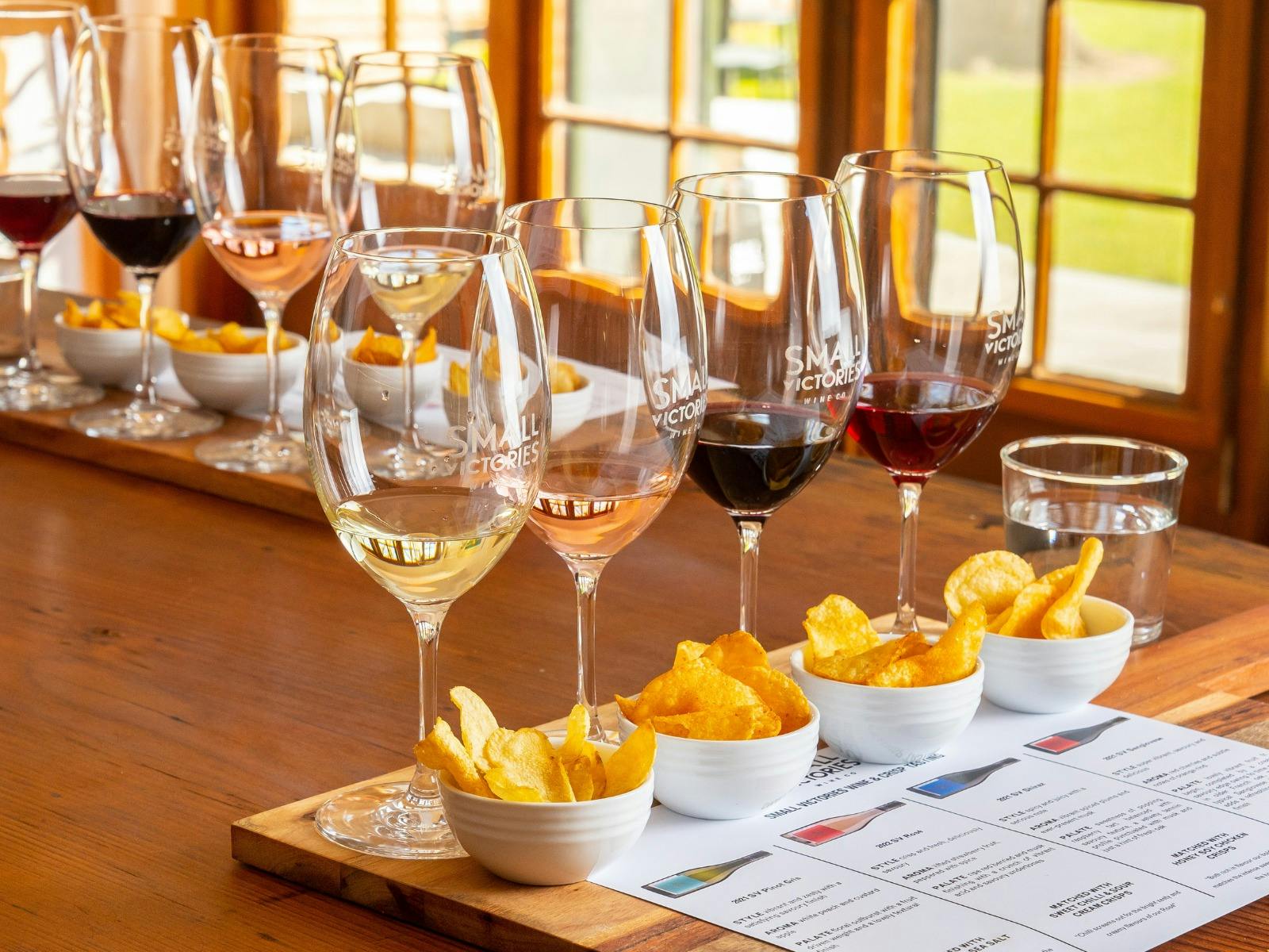 Autumn Favourite: Small Victories Wine & Crisp Pairing