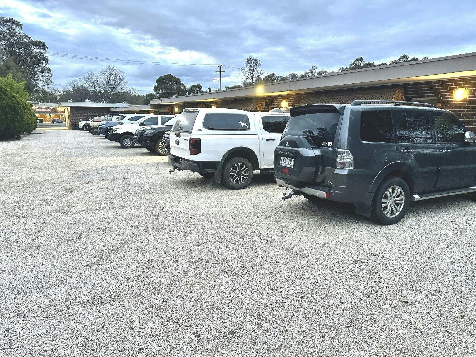 1 CAR PARK PER ROOM