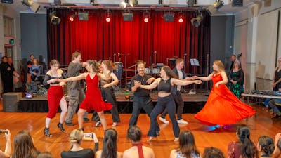Perfomers at Salsa on Saturday