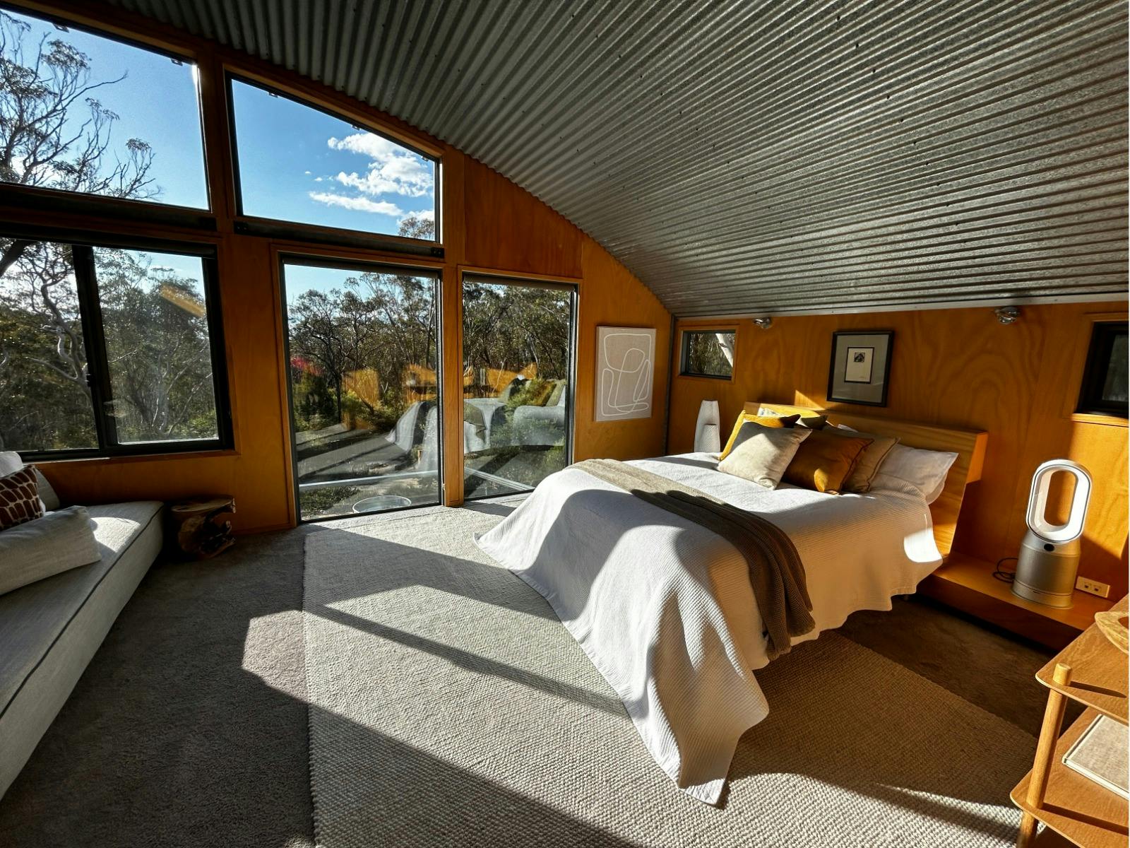 WILDACRES, Master Bedroom, Sunlight, architecture, nature, outdoorin, serene, bush outlook