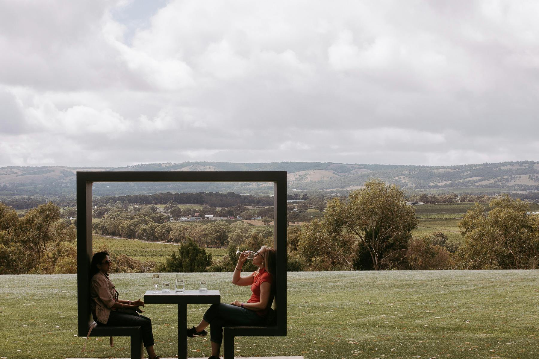 Chalk Hill Wines frame seat