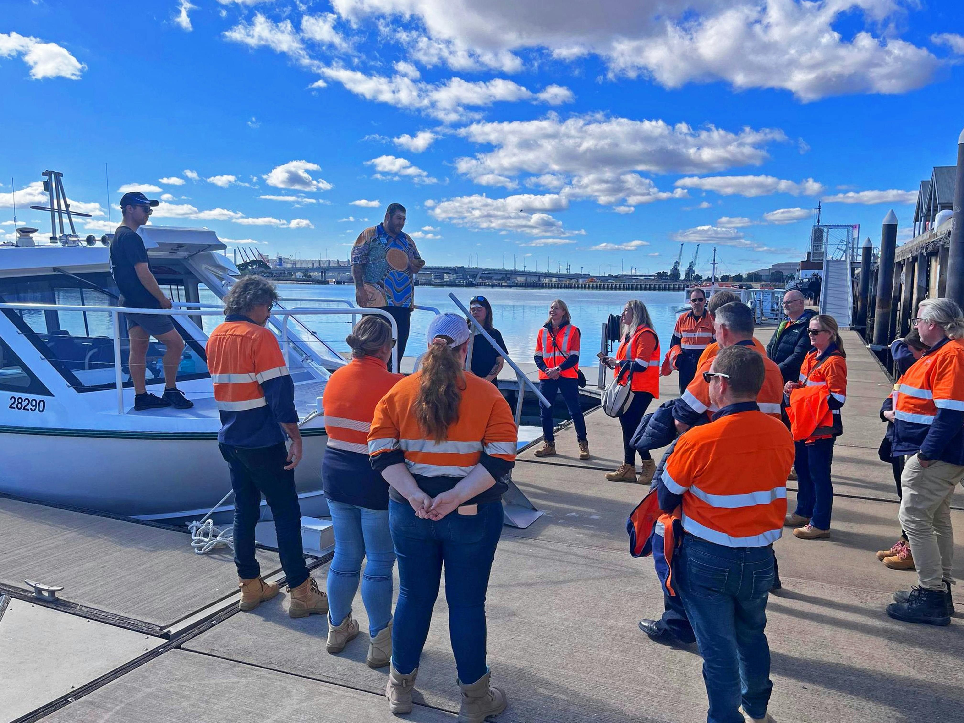 A Indigenous Australian Elder will be your guide.