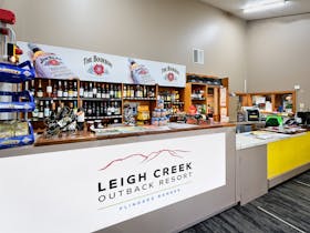 Where you can check in to your accommodation and pick up your takeaway food or drink purchases