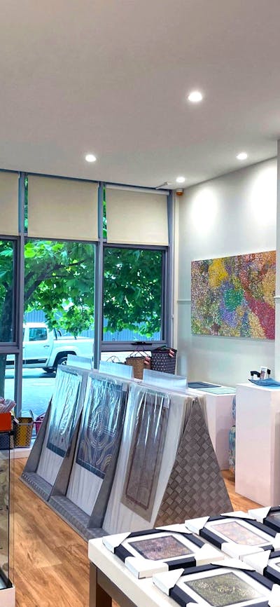 Aboriginal art at Artworld ADG Canberra City